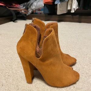 New Suede Booties